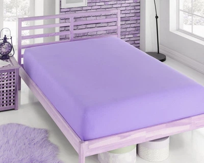 Простынь на резинке трикотажная Zeron Lila 90х200х30