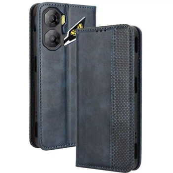 Чехол-книжка Deexe Retro Style для ZTE Nubia Neo 3 - Blue