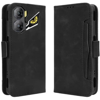 Чехол-книжка с кармашками Deexe Wallet Stand для ZTE Nubia Neo 3 - Black