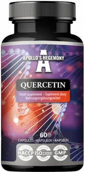 Suplement diety Apollo's Hegemony Quercetin 60 kapsułek (8721077930770)
