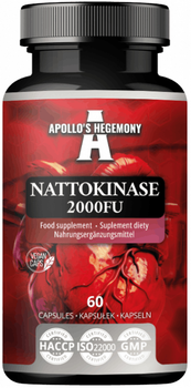 Suplement diety Apollo's Hegemony Nattokinase 2000FU 60 kapsułek (8721077930626)