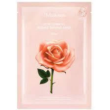 Тканинна маска з екстрактом дамаської троянди JMsolution Glow Luminous Flower Firming Mask Rose