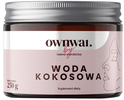 Дієтична добавка OWNWAI Кокосова вода 250 г (5905806912418)