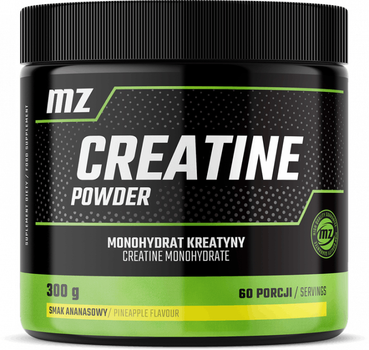 Suplement diety MZ Creatine Powder Smak ananasowy 300 g (5904873481759)