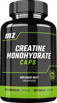 Suplement diety MZ Creatine Monohydrate Caps 150 kapsułek (5905806910414)