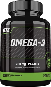 Suplement diety MZ Omega-3 200 kapsułek (5904873481650)