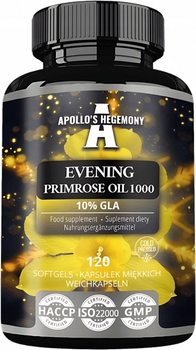 Suplement diety Apollo's Hegemony Evening Primrose Oil 1000 120 kapsułek (8721077930268)