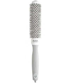 Брашинг Olivia Garden Expert Blowout Speed Wavy Bristles White&Grey 25 мм