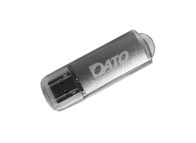 Флеш-накопичувач DATO USB 2.0 DS7012 4Gb silver (DS7012S-04G)