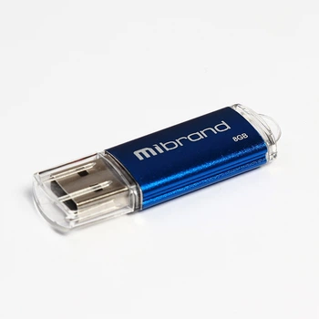 Флеш-накопичувач Mibrand USB 2.0 Cougar 8Gb Blue (MI2.0/CU8P1U)