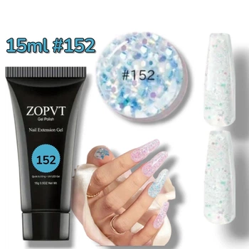 Полігель для нарощування нігтів ZOPVT 15g №152