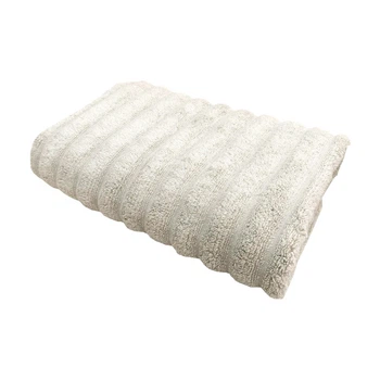 Рушник Microcotton Premium Cestepe 70*140 см Eva сіро-бежевий
