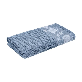 Полотенце махровое Home Line Адель 187624 430 г/м2 50*90 см синее