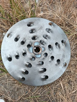 Диск-терка для измельчения овощей к эликору 1 исполнение 1,4, диаметр 230мм, 2 пластины, шпонка 19мм