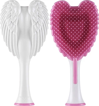 Щітка-янгол компактна, рожево-біла - Tangle Angel Cherub 2.0 White (889642-28070798)