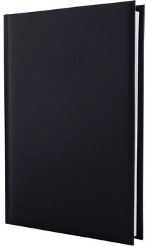 Ежедневник датированный Economix 2026 А5 Algora Черный (E21689-01)