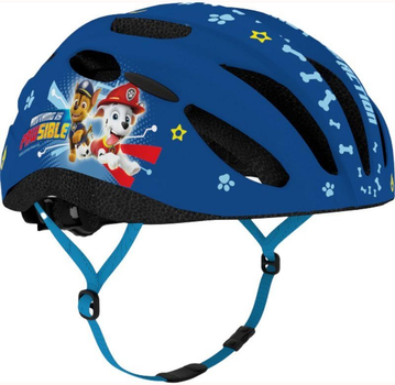 Kask rowerowy Paw Patrol IN-MOLD Boys 52-56 cm Niebieski (000101066042)