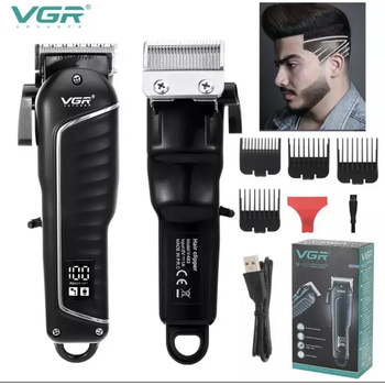 Потужна професійна машинка для стрижки VGR V-683