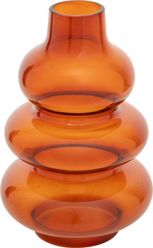 Wazon Atmosphera Clothilde szklany bursztynowy 22 cm (3560233009463)
