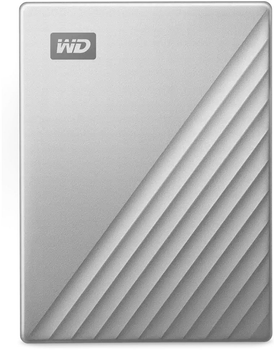 Dysk twardy Western Digital My Passport Ultra Mac 4TB 2.5" USB 3.2 Silver (WDBPMV0040BSL-WESN)