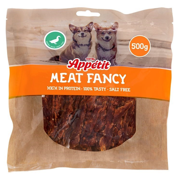 Ласощі для собак Comfy Apetit Fancy грудинка з качки 500 г 256396 (5905546334112)