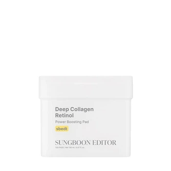 Педи для обличчя з ретинолом Sungboon Editor Deep Collagen Retinol Power Boosting Pad 100 шт