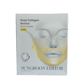 Набір ліфтинг-масок з колагеном та ретинолом Sungboon Editor Deep Collagen Retinol Tension Boost-Up Mask Set 4 шт