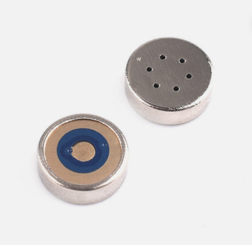 Конденсаторный микрофон, ультра-тонкий MIC XHXDZ-4013 blue, 4*1.3мм, 1.5-3В