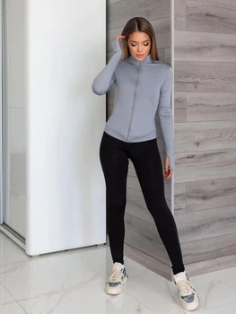 Женский костюм для спорта и фитнеса Fashion 46/48 серый