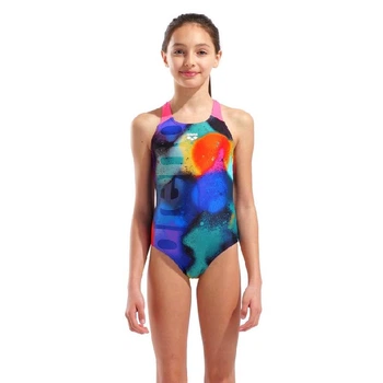 Купальник дитячий Arena SPRAY PAINT SWIMSUIT SWIM PRO (010286-590) 12, 152 см