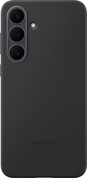 Etui plecki Samsung Silicone do Samsung Galaxy S25 FE Black (EF-PS731CBEGWW)