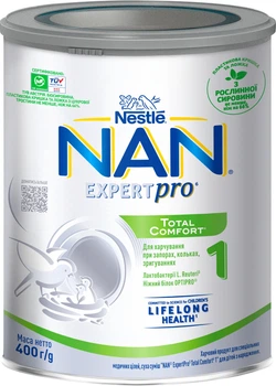 Пищевой продукт для специальных медицинских целей Сухая смесь NAN ExpertPro Total Comfort 1 для детей с рождения (7613035710788)