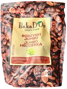 Изюм Джамбо BAKAD’OR большой Jumbo без консервантов 200 г
