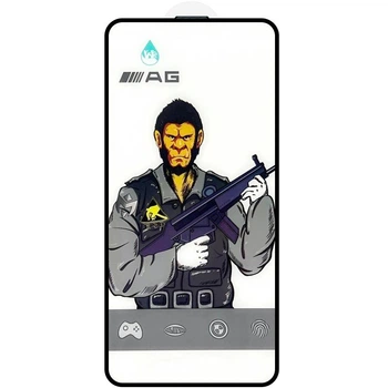 Захисне скло 5D Anti-static Matte (тех.пак) для Apple iPhone 17 Air (6.5") Чорний