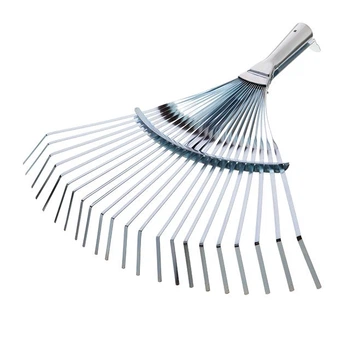 Грабли веерные, 22 прута, регулируемая ширина 30-50 см INTERTOOL FT-3005