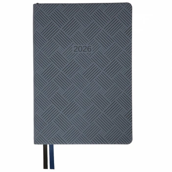 Щоденник датований 2026 Leo Planner Urban А5 368 сторінок сірий (252692)