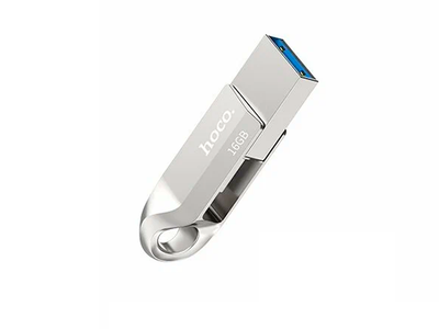Флеш накопитель 2-в-1 двойной HOCO UD8 16GB Flash Disk USB3.0 + Type-C OTG