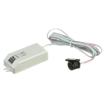 Сенсорный выключатель касания к металлу #10 ON/OFF 220V 5A 500Вт, накладной/врезной, белый, IP20 – сенсорный переключатель освещения