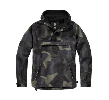 Анорак на флисе Brandit Windbreaker M M90 darkcamo (3001.199.M)