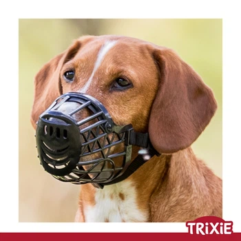 Намордник Trixie 17602 для собак черный пластик S 18 см (TX-17602) 4011905176024