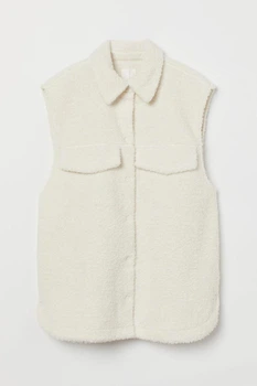 Жіночий жилет H&M 208971-4 2XL(175/128) молочний (2000005020155)