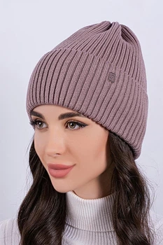 Шапка женская Flirt Мэри 56-59 Какао