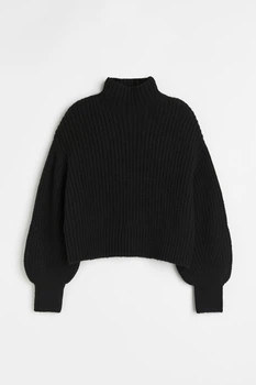 Жіночий светр H&M 207844-2 S(165/88) чорний (2078440003)