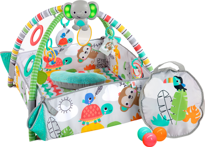 Розвиваючий килимок Bright Starts Totally Tropical 5 в 1 (12624) (074451126244)