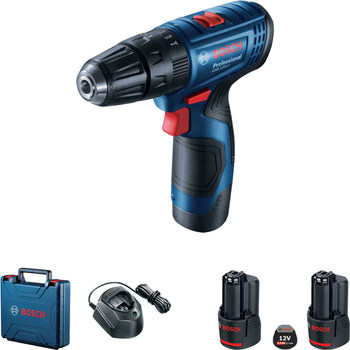 Акумуляторний ударний дриль-шурупокрут Bosch Professional GSB 120-LI (2.0 Ah) (06019G8100)