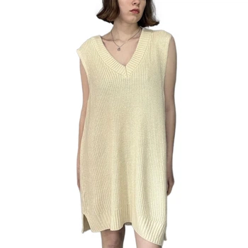 Жіночий жилет H&M 718098-4 M(170/96) жовтий (2000004999957)
