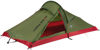 Namiot High Peak Siskin 2.0 LW Zielono-czerwony (4001690103305)