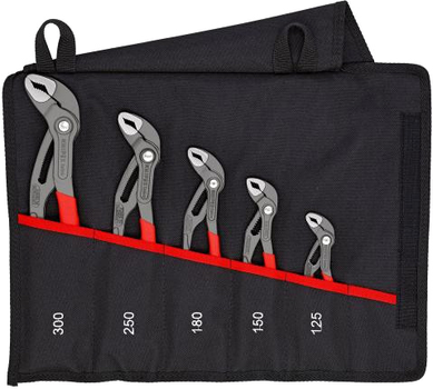 Zestaw kluczy hydraulicznych Knipex Cobra 5 elementów (00 19 55 S5)