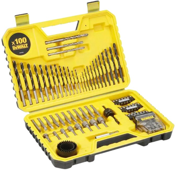 Набір свердел DeWALT 100 шт. (DT71563)