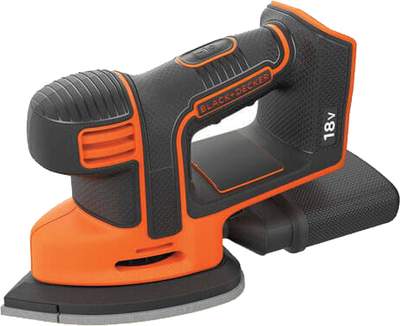 Akumulatorowa szlifierka wibracyjna Black+Decker 18V bez akumulatora i ładowarki (BDCDS18N)